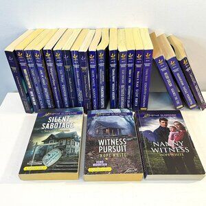 Lot of 22 "Harlequin Love Inspired Suspense" Paperback Novels - Good condition!